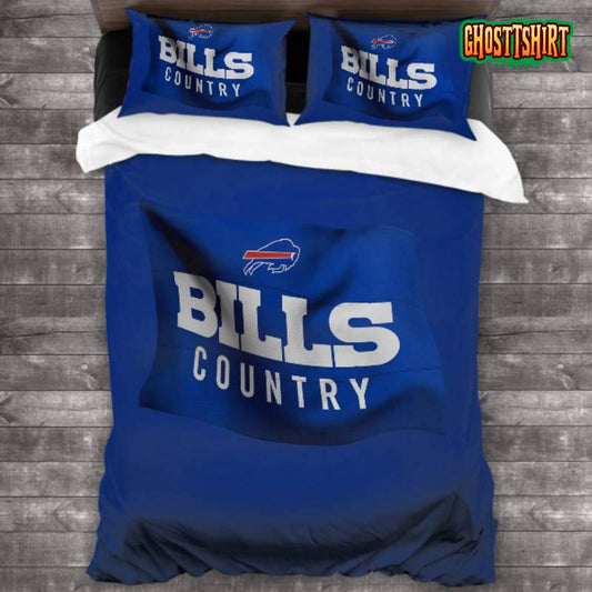 Buffalo Bills Logo Bedding Set