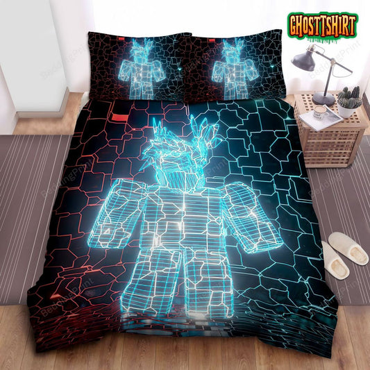 Building Characters Bed Sheets Spread Duvet Cover Bedding Set