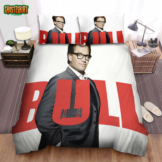 Bull Michael Weatherly Poster Bed Sheets Duvet Cover Bedding Set