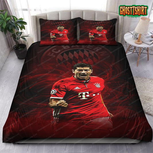 Bundesliga Bayern Munich Lewandowski 80 Bedding Set