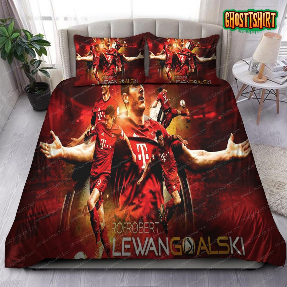 Bundesliga Bayern Munich Lewandowski 91 Bedding Set