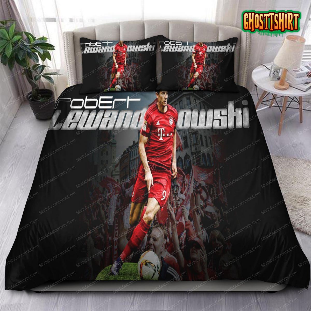 Bundesliga Bayern Munich Lewandowski 95 Bedding Set