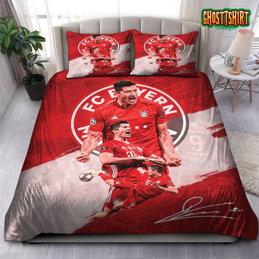 Bundesliga Bayern Munich Lewandowski 98 Bedding Set