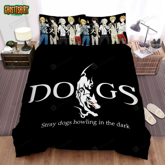 Bungou Stray Dogs Anime Bed Sheets Spread Comforter Duvet Cover Bedding Set