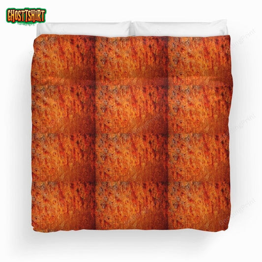 Burnt Orange Duvet Cover Bedding Set