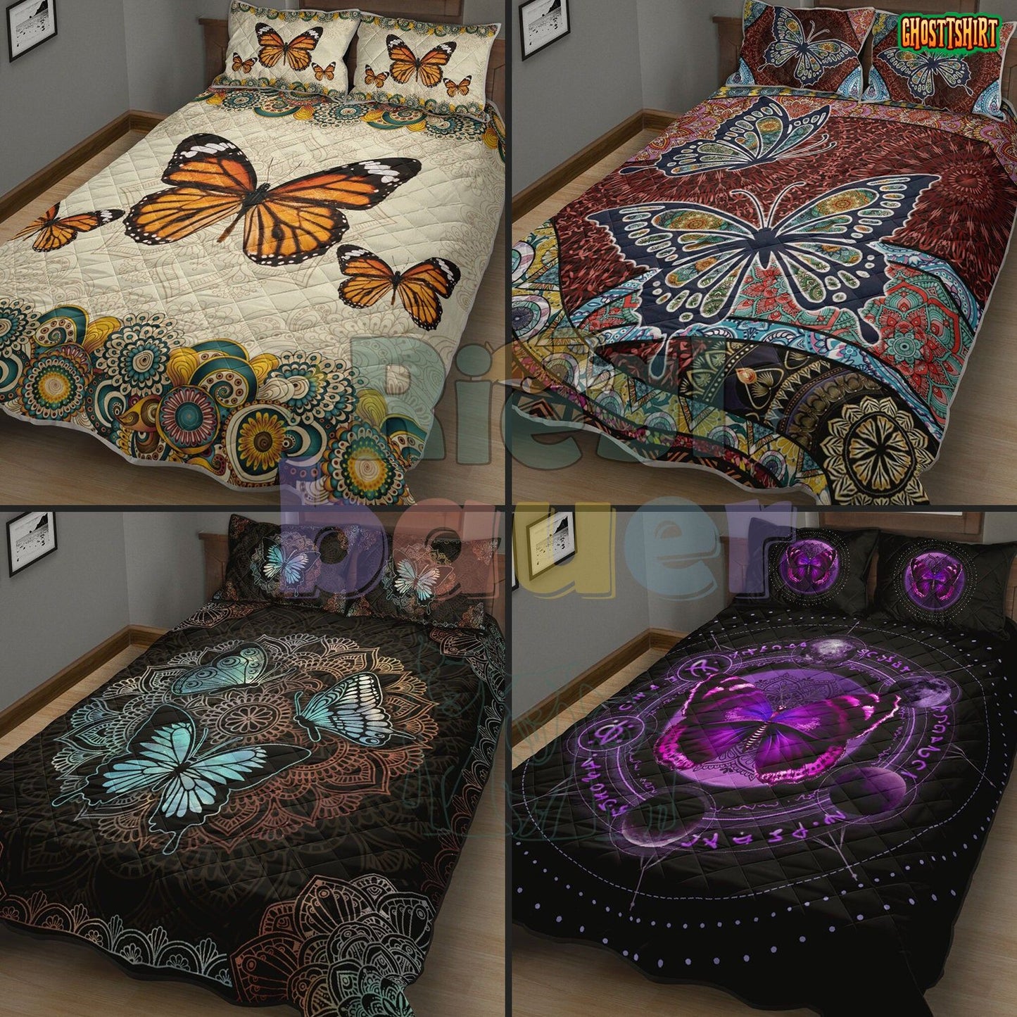 Butterfly Butterfly Lovers Bedding Set