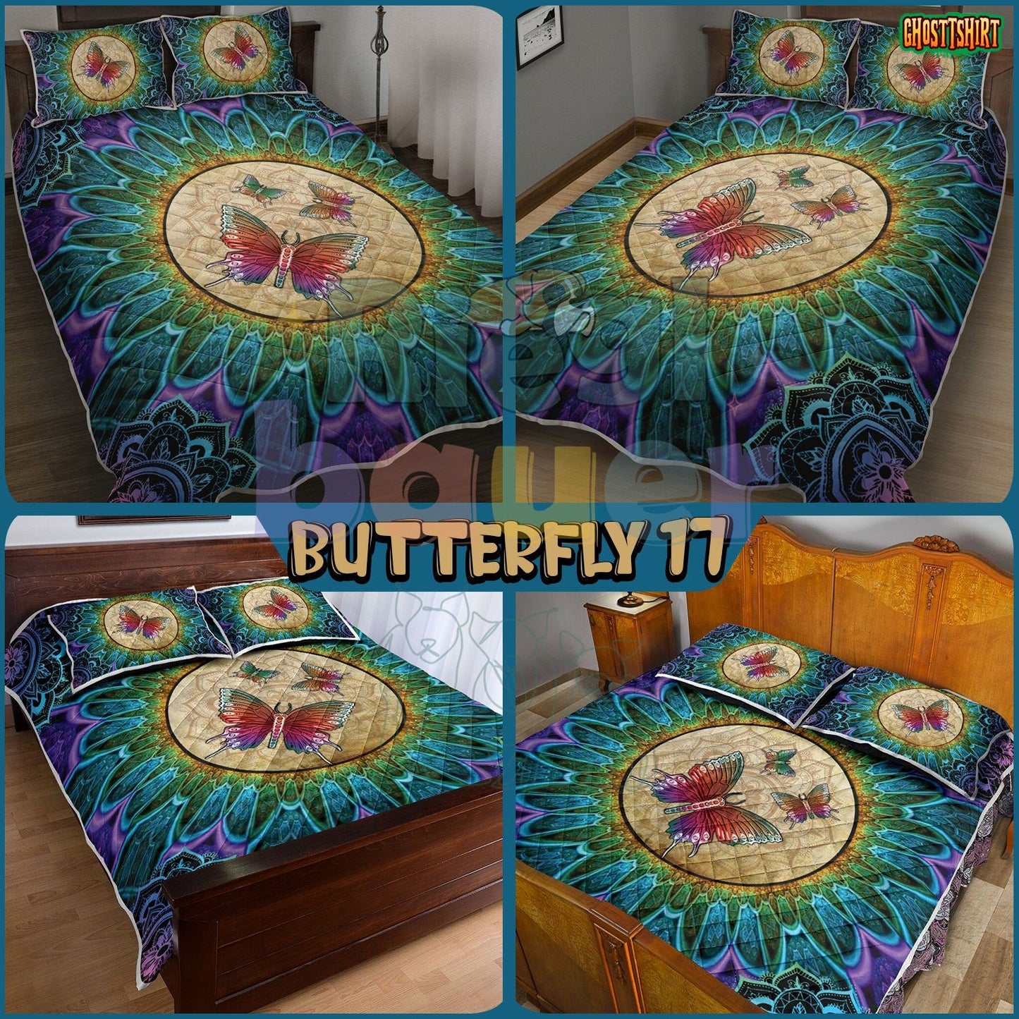 Butterfly Honey Bedding Set