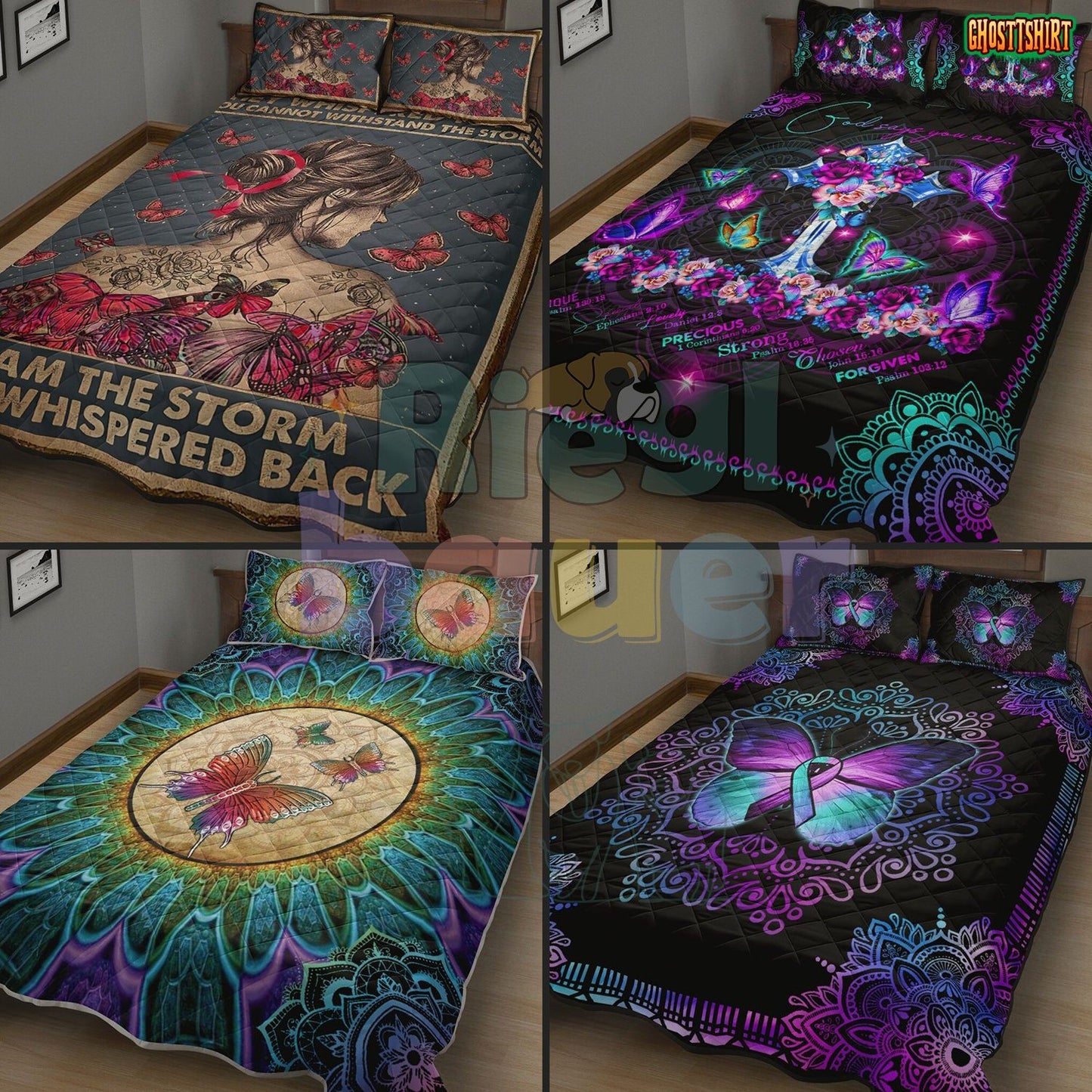 Butterfly Honey Bedding Set