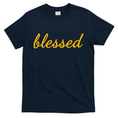 Blessed Yellow Christian T-Shirt