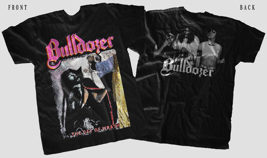 New DTG printed T-shirt - BULDOZER - The Day of Wrath - size- S,M,L,XL,2-3-4-5-6-7XL