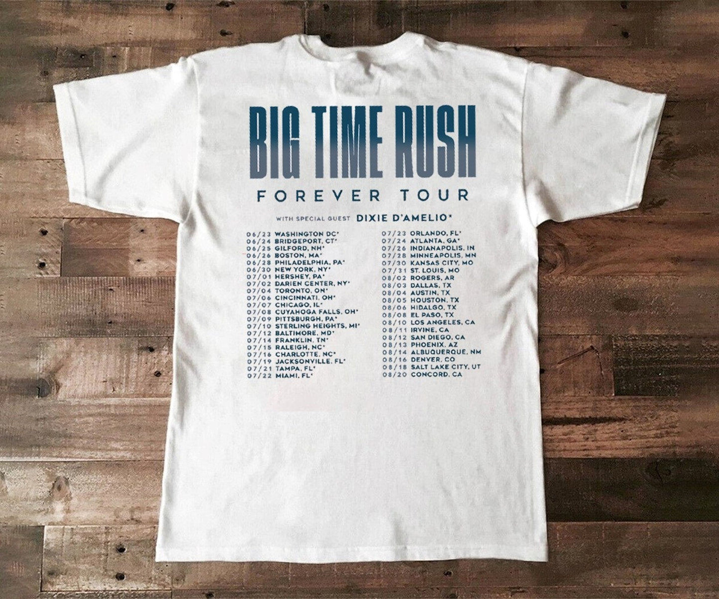 2022 Big Time Rush Forever Tour T-Shirt, Big Time Rush T-Shirt