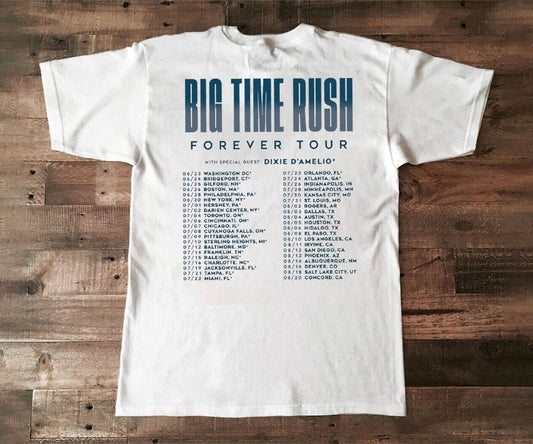 2022 Big Time Rush Forever Tour T-Shirt, Big Time Rush T-Shirt