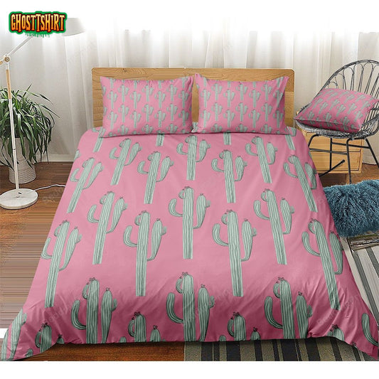 Cactus Bed Sheets Duvet Cover Bedding Set