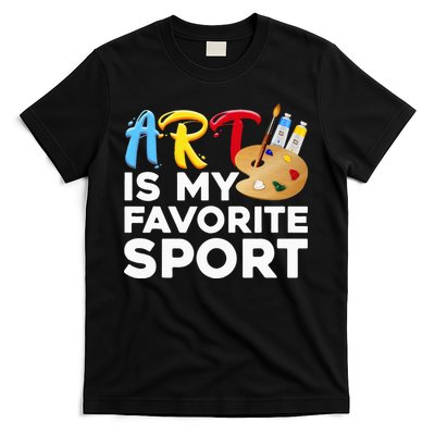 Cool Art For Wo Artist Painter Art Teacher Painting T-Shirt