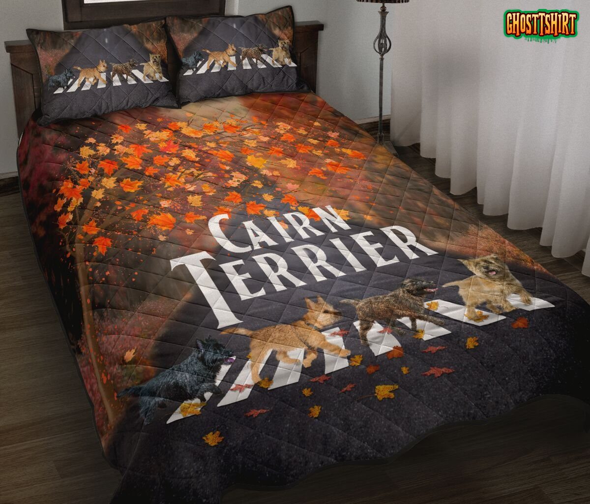 Cairn Terrier Autumn Bedding Set