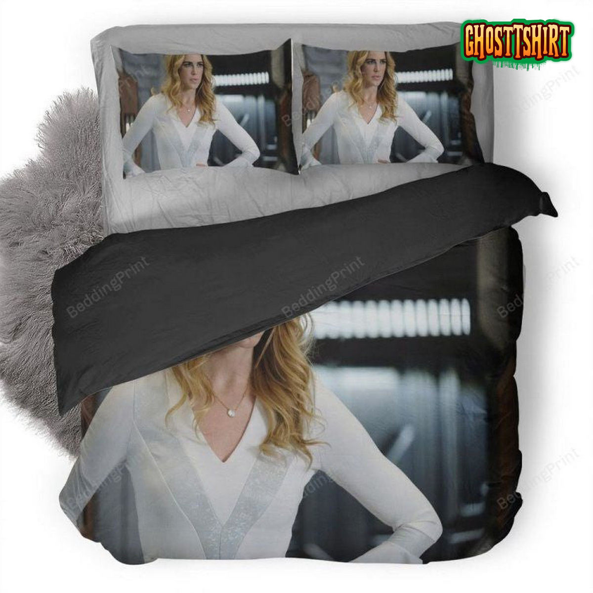 Caity Lotz As Sara Lance In Legends Of Tomorrow Duvet Cover Bedding Set