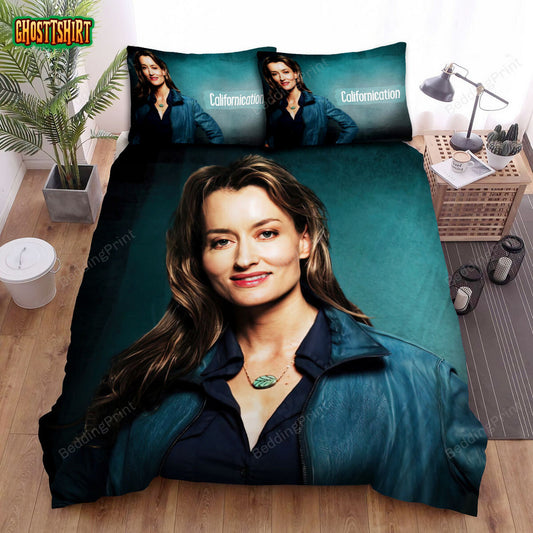 Californication (2007–2014) Business Woman Movie Poster Bed Sheets Duvet Cover Bedding Set