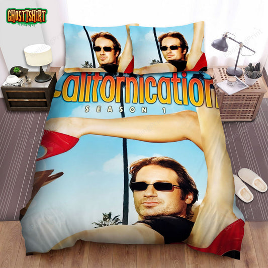 Californication (2007–2014) Season 1 Movie Poster Bed Sheets Duvet Cover Bedding Set