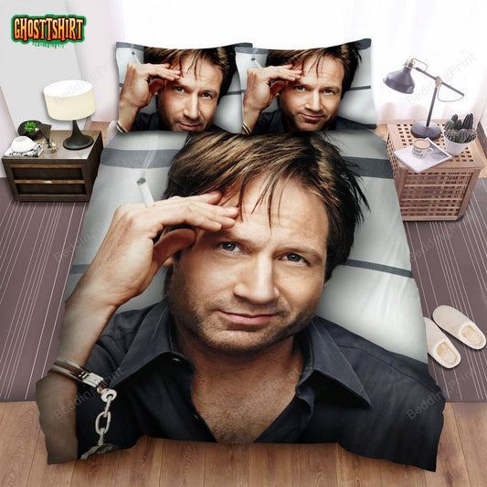 Californication (2007–2014) The Fourth Season Movie Poster Bed Sheets Duvet Cover Bedding Set