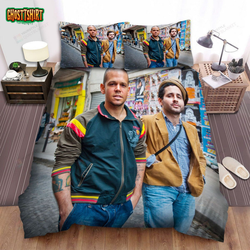 Calle 13 Music Band En Cuba Bed Sheets Spread Comforter Duvet Cover Bedding Set