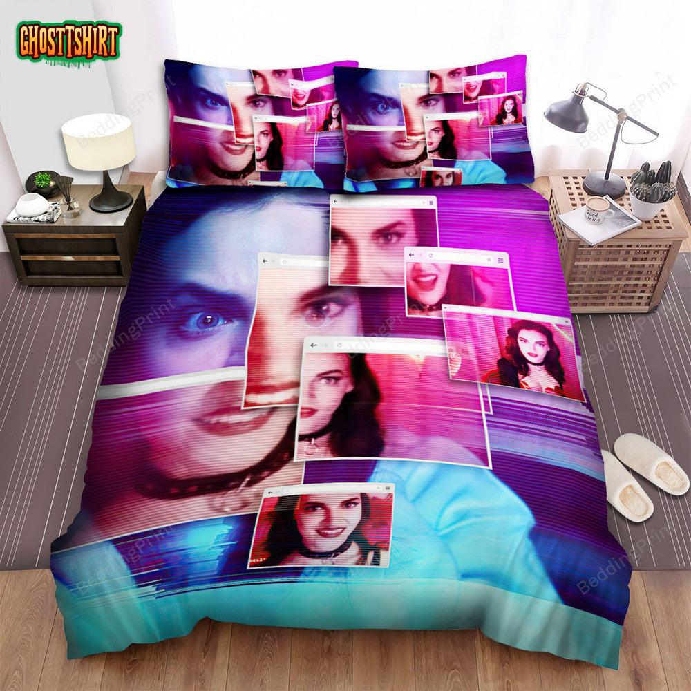 Cam (2018) Movie Poster Ver 2 Bed Sheets Duvet Cover Bedding Set