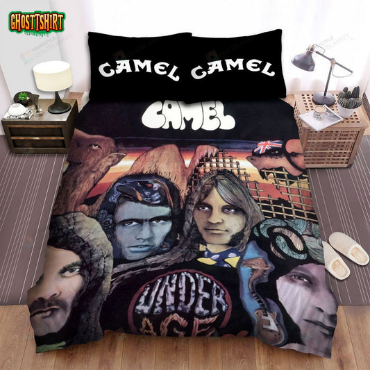 Camel Band Art Bed Sheets Spread Comforter Duvet Cover Bedding Set