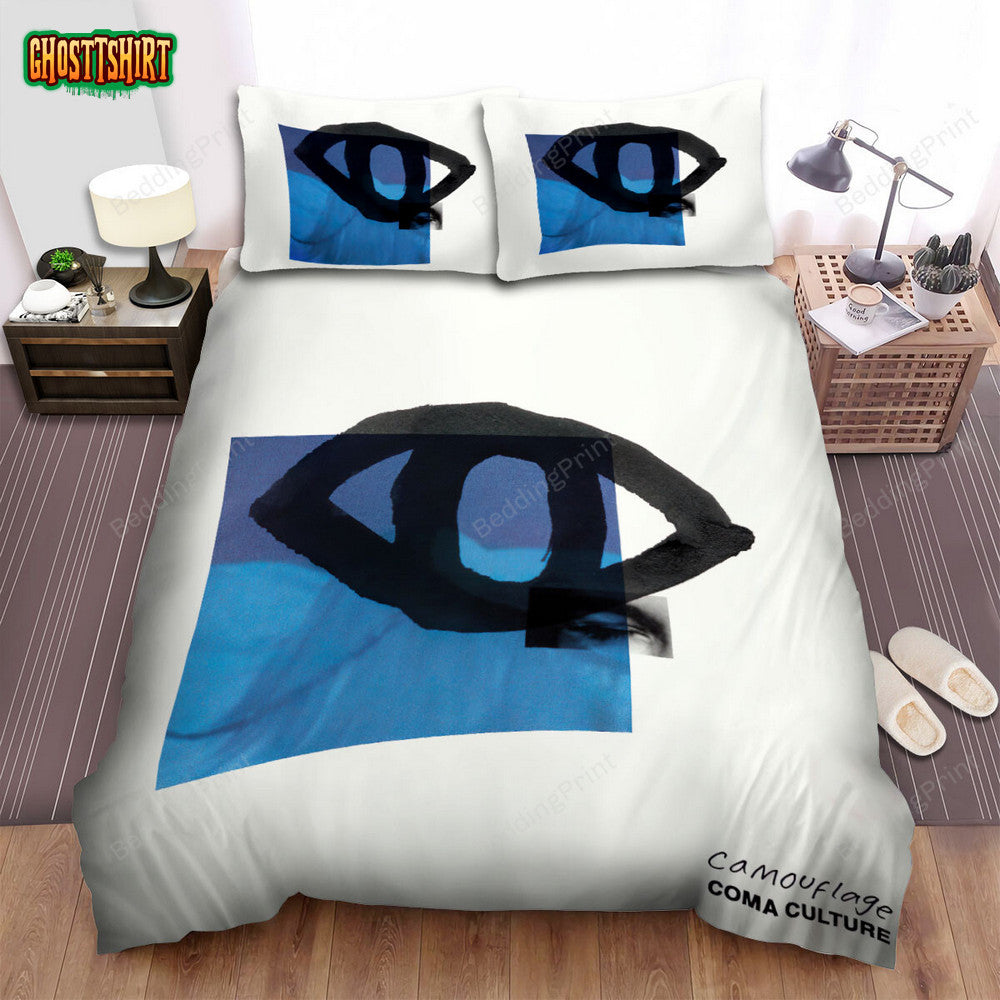 Camouflage Band Album Coma Culture Bed Sheets Duvet Cover Bedding Set
