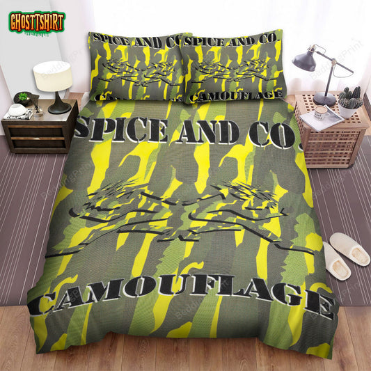 Camouflage Band Spice And Co Bed Sheets Duvet Cover Bedding Set