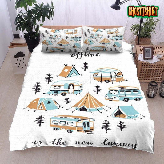 Camper Offline Is The New Luxury Bed Sheets Duvet Cover Bedding Set