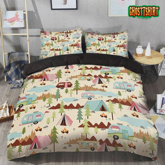 Camping Bed Sheets Duvet Cover Bedding Set