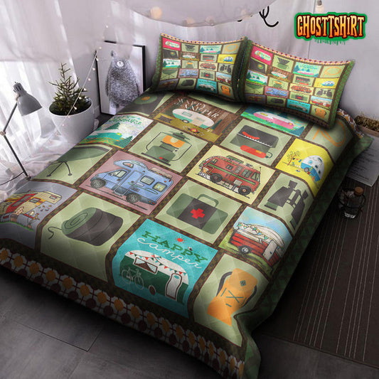 Camping Happy Camper 1 Bedding Set