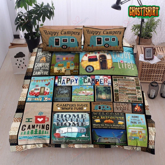Camping Happy Camper Bedding Set