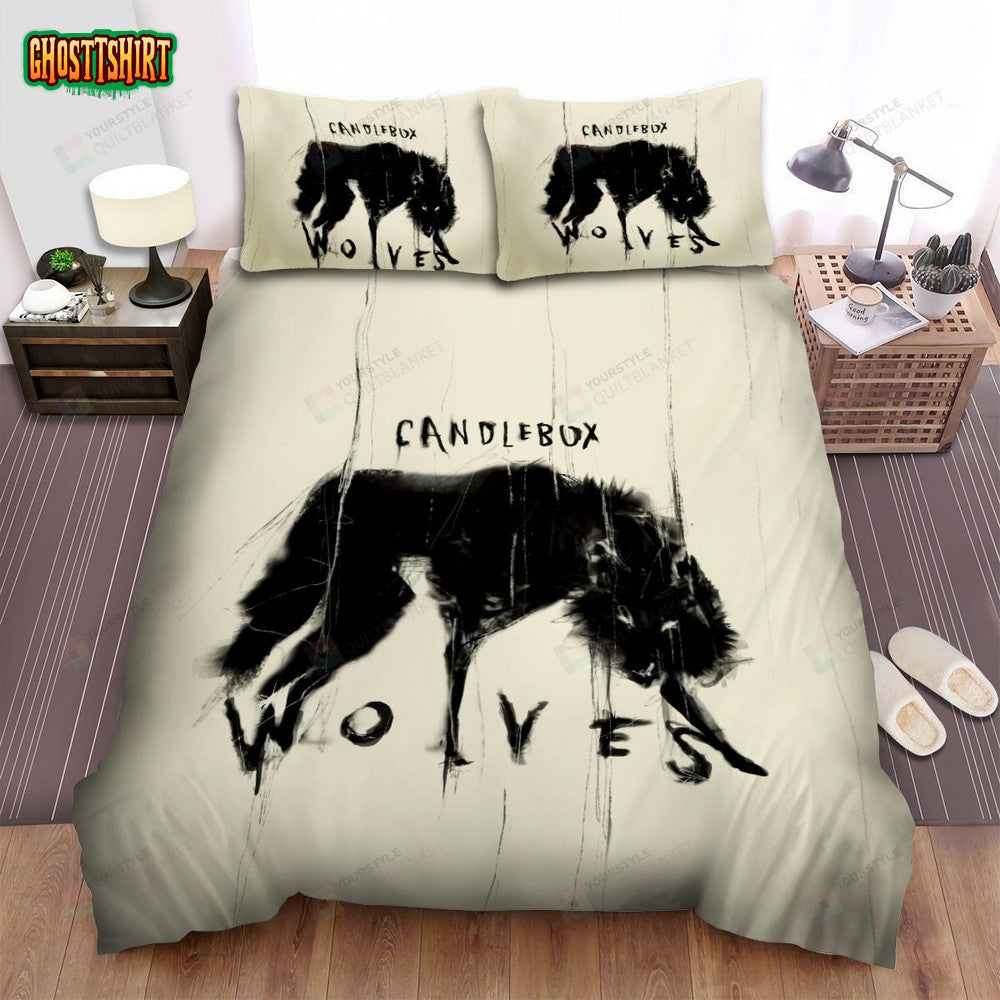 Candlebox Music Band Wolves Album Cover Bed Sheets Spread Comforter Duvet Cover Bedding Set