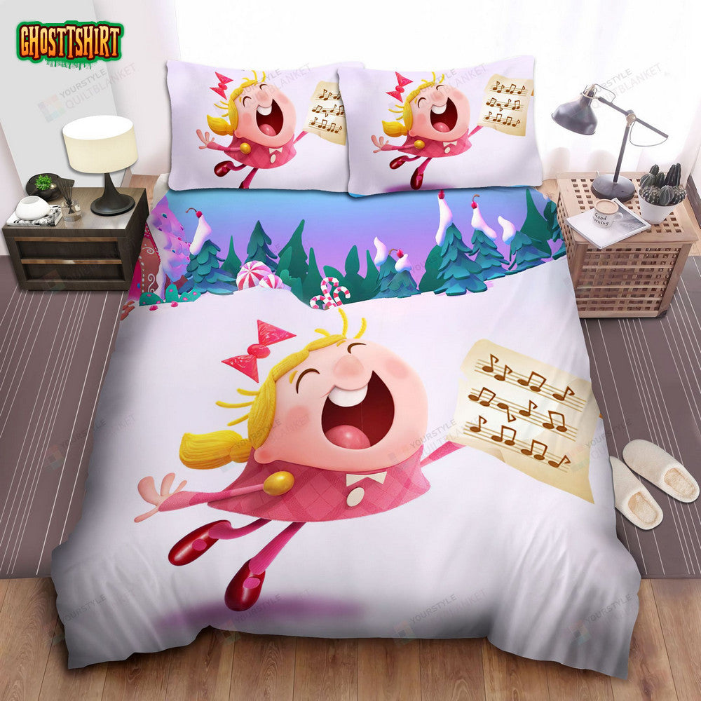 Candy Crush Saga, Tiffi The Single Bed Sheets Spread Comforter Duvet Cover Bedding Set