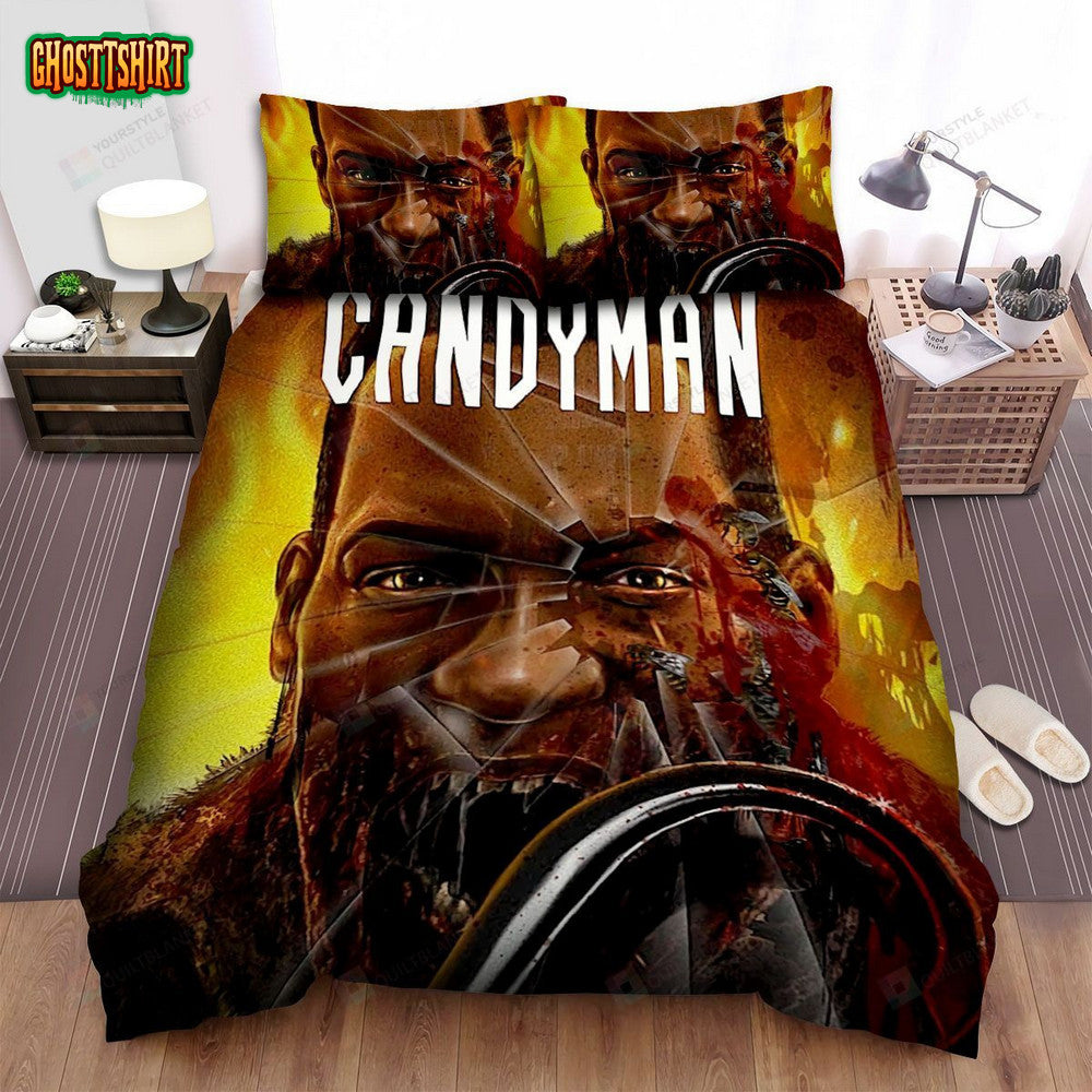 Candyman (1992) Movie Digital Art 3 Bed Sheets Spread Comforter Duvet Cover Bedding Set