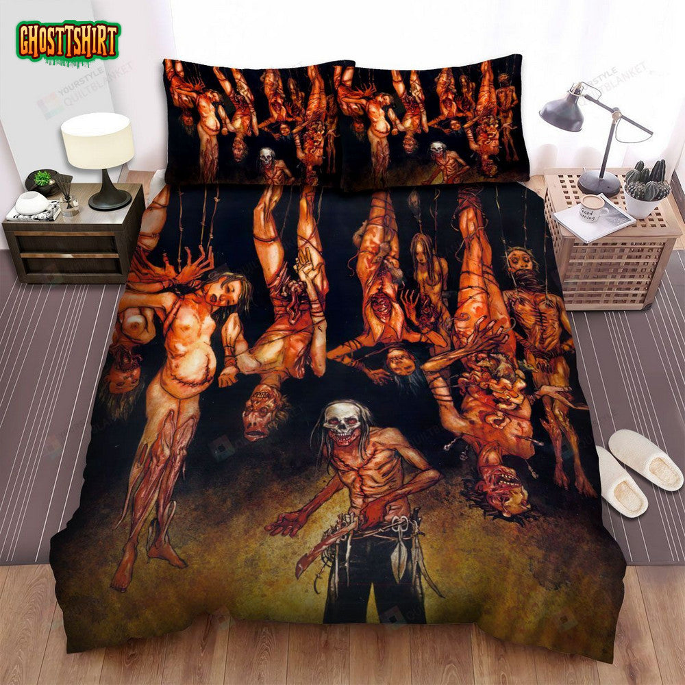 Cannibal Corpse Torture Album Art Cover Bed Sheets Spread Comforter Duvet Cover Bedding Set