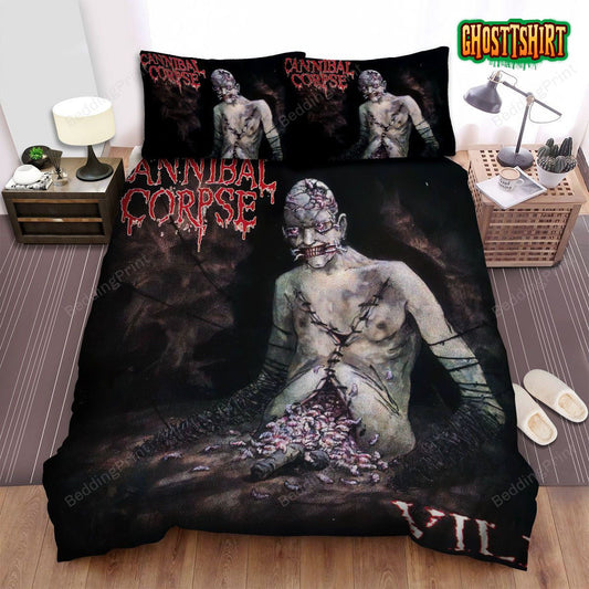 Cannibal Corpse Vile Album Art Cover Bed Sheets Duvet Cover Bedding Set