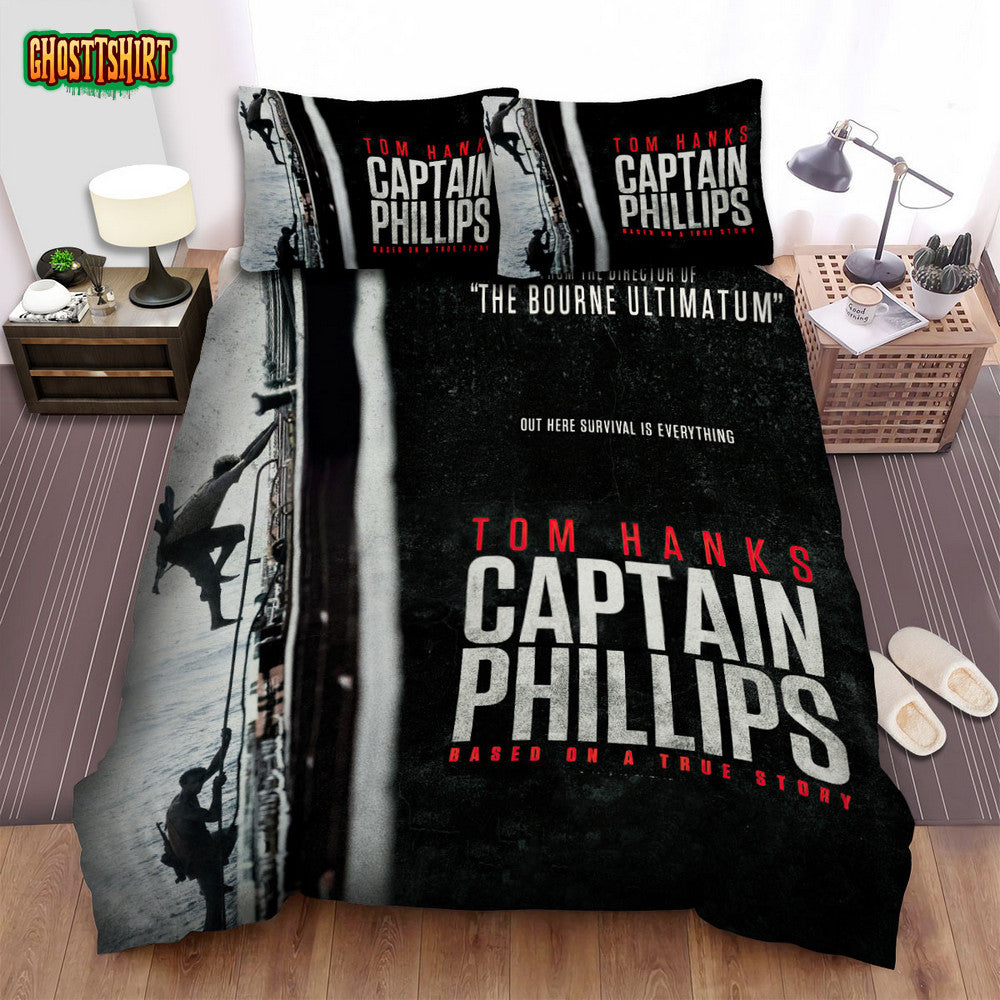 Captain Phillips Movie Poster 1 Bed Sheets Spread Comforter Duvet Cover Bedding Set