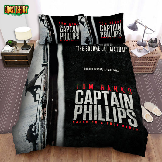 Captain Phillips Movie Poster 1 Bed Sheets Spread Comforter Duvet Cover Bedding Set