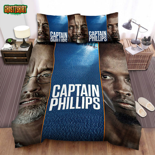 Captain Phillips Movie Poster 2 Bed Sheets Spread Comforter Duvet Cover Bedding Set