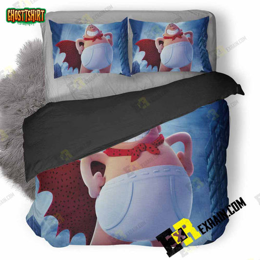 Captain Underpants 2017 Pq 3D Customized Duvet Cover Bedding Set