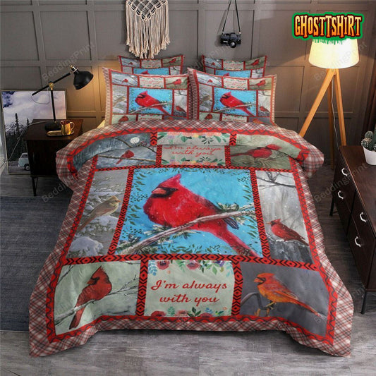 Cardinal Bed Sheets Duvet Cover Bedding Set