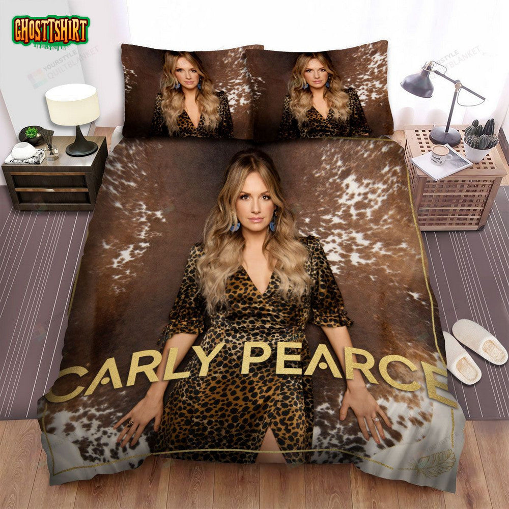 Carly Pearce Music Poster Bed Sheets Spread Comforter Duvet Cover Bedding Set