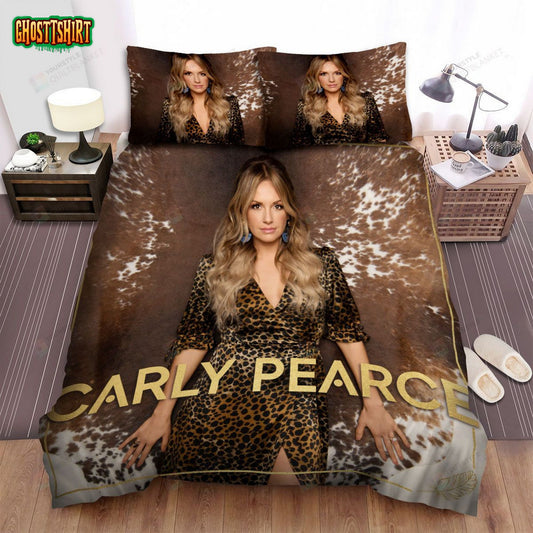 Carly Pearce Music Poster Bed Sheets Spread Comforter Duvet Cover Bedding Set