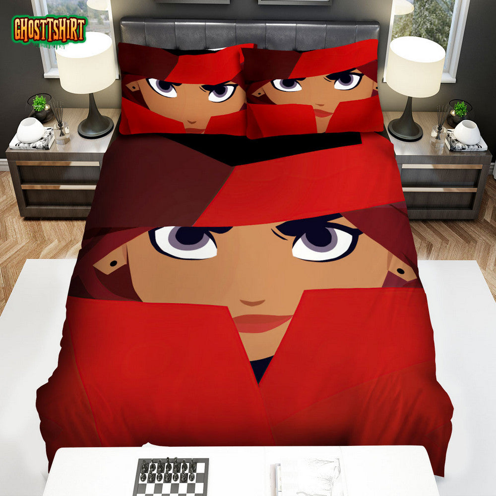 Carmen Sandiego The Main Poster Bed Sheets Spread Duvet Cover Bedding Set