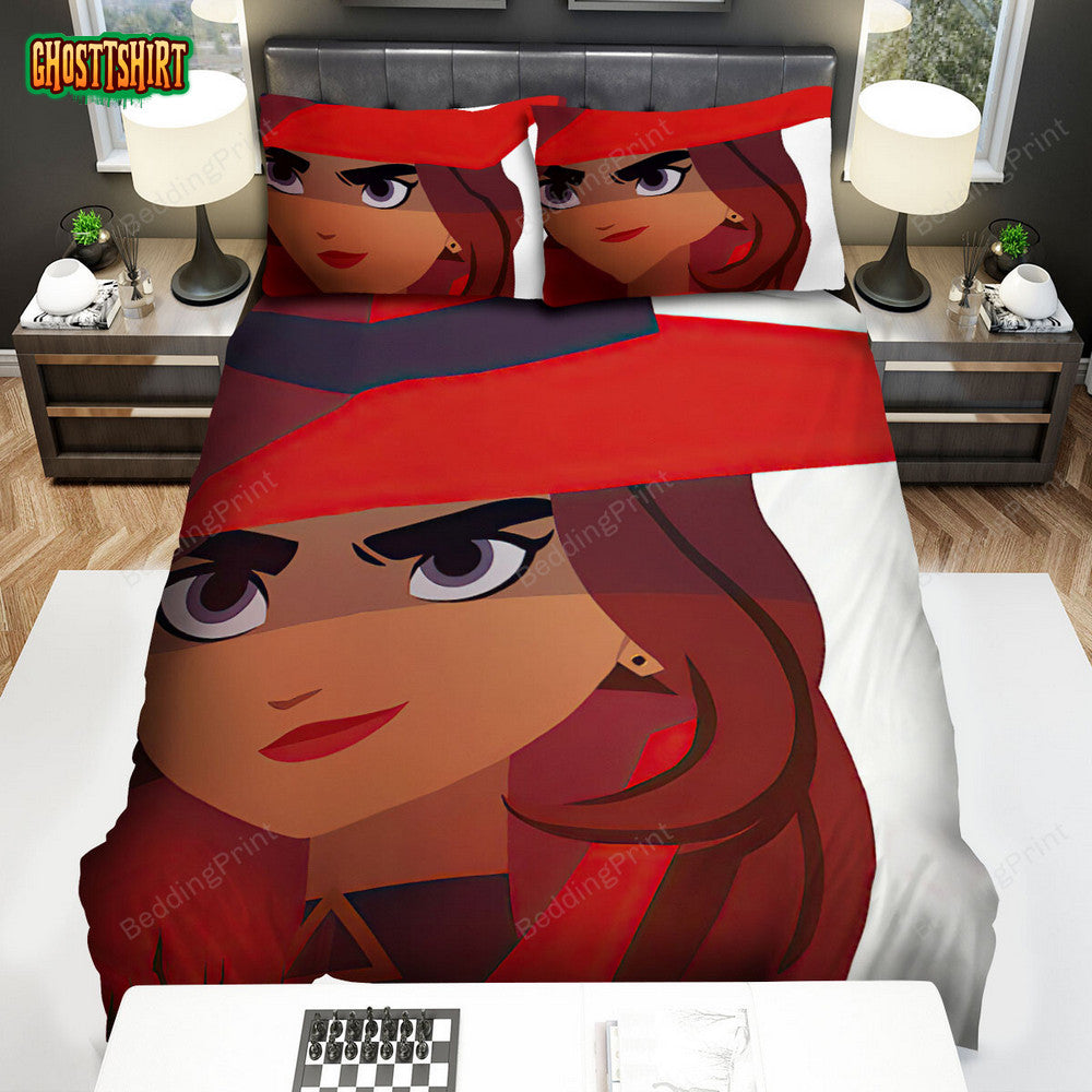 Carmen Sandiego The Poster Bed Sheets Spread Duvet Cover Bedding Set