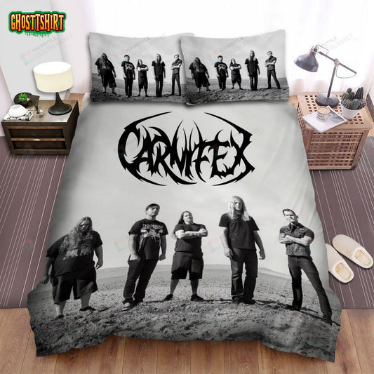 Carnifex Music Band Photo Bed Sheets Spread Comforter Duvet Cover Bedding Set