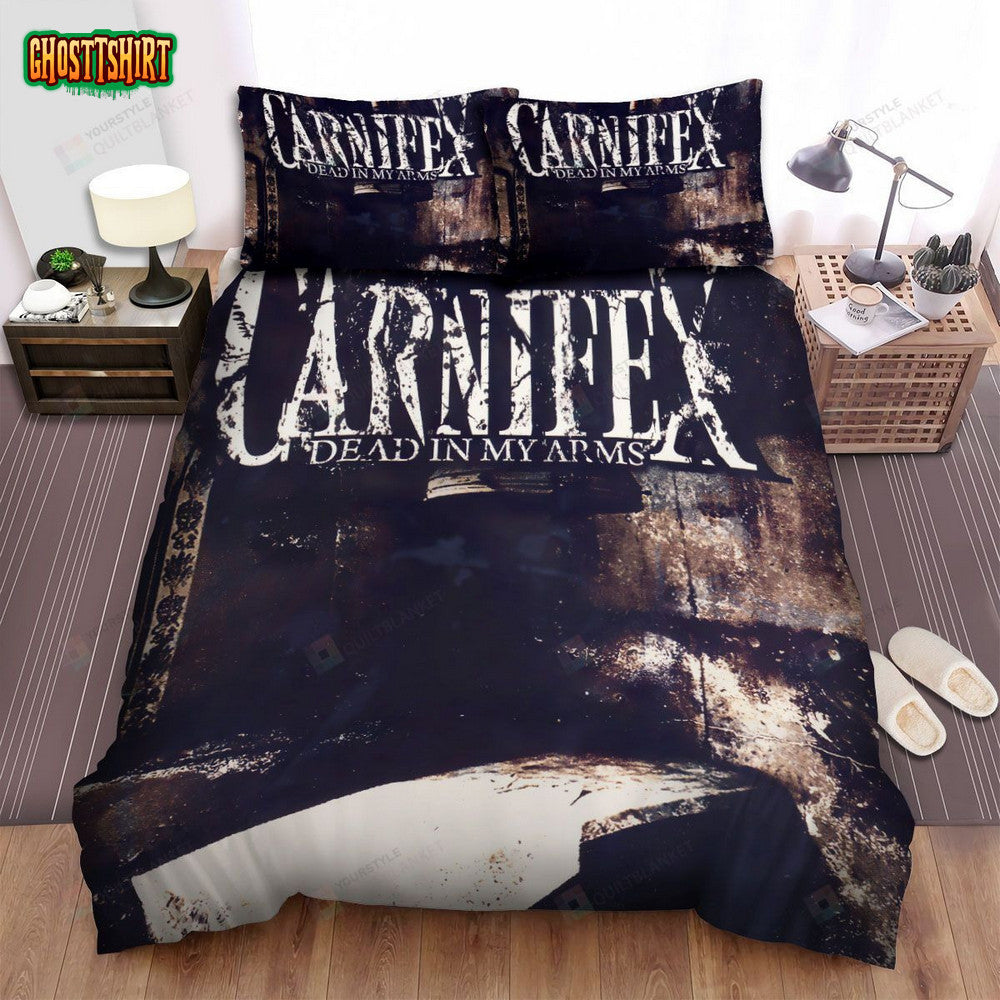 Carnifex Music Dead In My Arms Album Cover Bed Sheets Spread Comforter Duvet Cover Bedding Set
