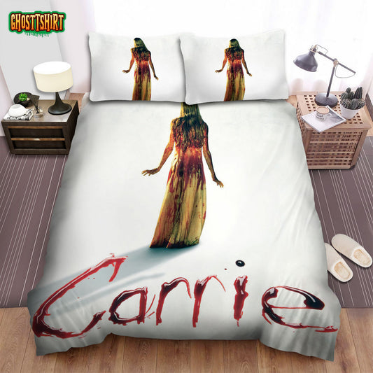 Carrie (1976) Movie Poster Artwork Bed Sheets Spread Comforter Duvet Cover Bedding Set