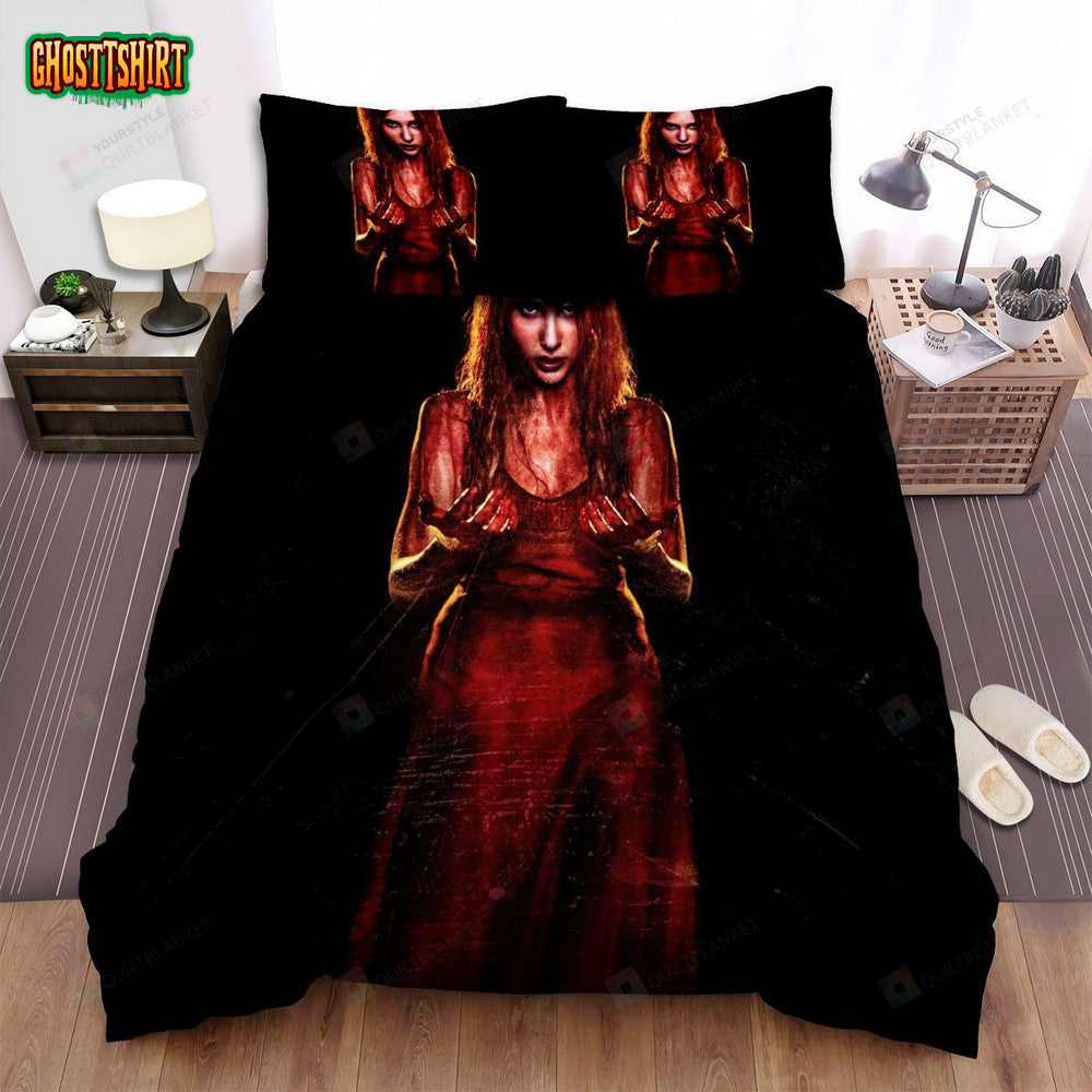 Carrie (2013) Movie Poster Ver 2 Bed Sheets Spread Comforter Duvet Cover Bedding Set